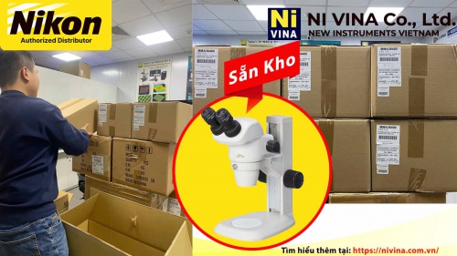 Sẵn Kho SMZ745 Kính Hiển Vi Soi Nổi Nikon Tại NIVINA