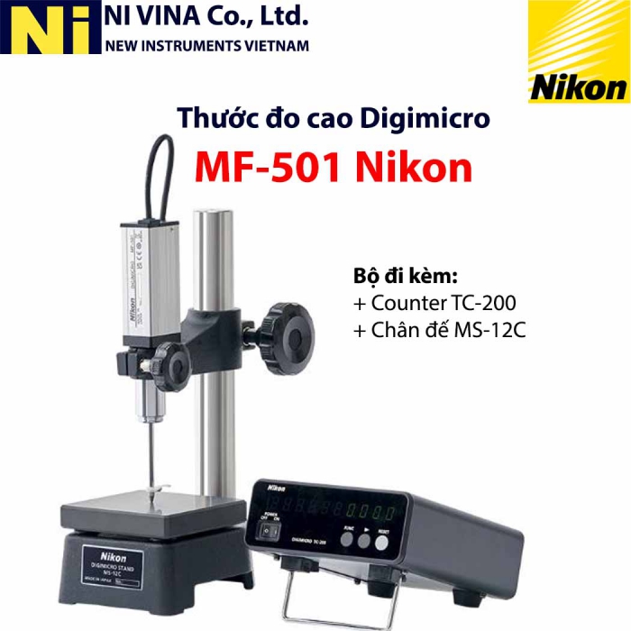 Thước đo cao điện tử Digimicro Nikon MF-501